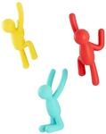 Umbra Wandhaken-Set BUDDY, gelb, Kunststoff