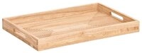 Zeller Present Serviertablett STRIPES, natur, Holz