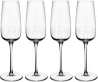 Villeroy &amp; Boch Sekt-/Champagnerglas 4-tlg. AFINA, klar, Glas