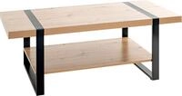 Zurbr&uuml;ggen Couchtisch, Hellbraun, Holznachbildung
