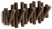 Umbra Wandgarderobe PICKET, Walnuss, Holz