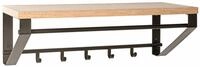 XORA Wandgarderobe PARMA, eiche, Holznachbildung