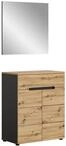MID.YOU Garderobenkombination CANU, Eiche Artisan, Holznachbildung