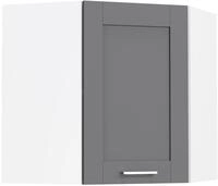 VCM Eckh&auml;ngeschrank COLURA, anthrazit, Holznachbildung