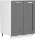 VCM Unterschrank 60 cm COLURA, anthrazit, Holznachbildung