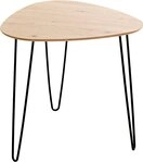 Zurbr&uuml;ggen Beistelltisch, braun, MDF