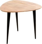 Zurbr&uuml;ggen Beistelltisch, braun, Massivholz