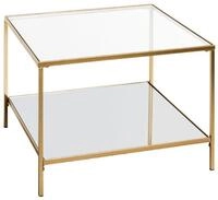 Zurbr&uuml;ggen Beistelltisch, gold, Metall
