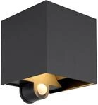 Globo Lighting LED-Aussenwandleuchte VERONIKA, anthrazit, Aluminium