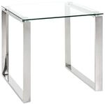 Zurbr&uuml;ggen Beistelltisch, silber, Metall