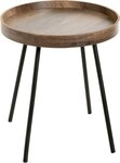 Zurbr&uuml;ggen Beistelltisch, braun, MDF