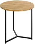 Zurbr&uuml;ggen Beistelltisch, braun, Massivholz
