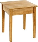Zurbr&uuml;ggen Beistelltisch, braun, Massivholz