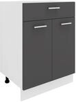 VCM Schrank ESILO, anthrazit, Holznachbildung