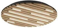 Paul Neuhaus Wand- und Deckenleuchte Q-AKUS Q-AKUSTIK, natur, Holz