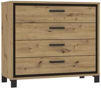 Z2 Kommode TRONDHEIM, Eiche Artisan, Holznachbildung