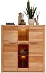 Z2 Highboard NATURE ONE, kernbuche, Teilmassiv