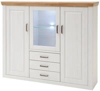 Landscape Highboard BREGENZ, Pinie, Holznachbildung