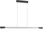Paul Neuhaus LED-Pendelleuchte HOOP, silber, Aluminium