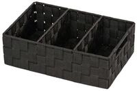 Wenko Badorganizer Adria mit Griff, schwarz, Polyproplyen