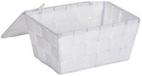 Wenko Badkorb mit Deckel Adria, Polyproplyen