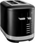 KitchenAid Toaster 2er MONOCHROME 5KMT2109EBK, schwarz, Metall
