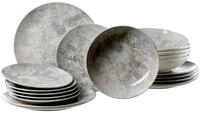 Ritzenhoff &amp; Breker Tafelservice 18-tlg. CECINA, grau, Steinzeug