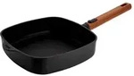 Woll Guss-Viereckpfanne ECO LOGIC QXR, schwarz, Aluminium