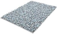 Kleine Wolke Badteppich SLING, grau-blau, Polyester