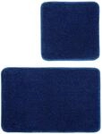Kleine Wolke Badteppich Set 2tlg. RELAX, blau, Polyacryl