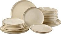 Ritzenhoff &amp; Breker Tellerset 18-tlg. OLIVIA, beige, Steingut
