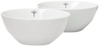 JOOP! Schale 13cm 2er-Set DINING GLAMOUR, dunkelgrau, Porzellan