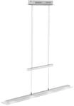 Fischer &amp; Honsel LED-Pendelleuchte, grau, Nickel matt
