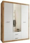 Z2 Dreht&uuml;renschrank 3-t&uuml;rig STONE, Holznachbildung