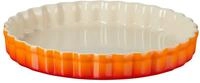 LE CREUSET Tarte-Form 24cm Ofenrot, orange, Steinzeug