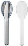 Mepal Besteck-Set 3-tlg. Nordic blue ELLIPSE, blau, Edelstahl