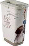 rotho Tierfutterbeh&auml;lter 50 l CODY, cappuccino, Kunststoff