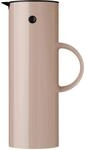 Stelton Isolierkanne, Hellbraun, Materialmix