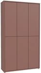 XORA XXL-Schuhschrank ALICE SPRINGS, terracotta, Holznachbildung