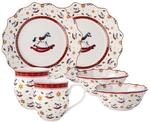 Villeroy &amp; Boch Fr&uuml;hst&uuml;cksset 6-tlg. SCHAUKELPFERD,...