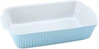 creaTable Auflaufform PASTELL KITCHEN, blau, Steinzeug