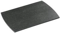 Zassenhaus Schneidbrett 28 x 20 cm COMFORT LINE, schwarz, Kunststoff