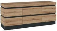 Z2 TV-Lowboard CORTE, eiche, Holznachbildung