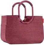 Reisenthel Loopshopper L Twist Maroon, rotbraun, Polyester