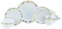 Creatable Kombiservice 10-tlg HAPPY BIRTHDAY, Porzellan