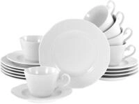 Creatable Kaffeeservice 18-tlg ARIANNE, Porzellan