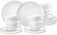 Seltmann Weiden Kaffeeservice 18-tlg. SENTO HOME AURA WHITE,...