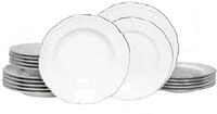 Creatable Tellerset 18-tlg MARIA THERESIA, Platin, Porzellan