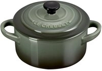 LE CREUSET Mini-Cocotte Klassik 10 cm Thyme THYME, gr&uuml;n, Steinzeug