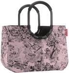 Reisenthel Loopshopper L Jacquard Rose, rosa, Polyester